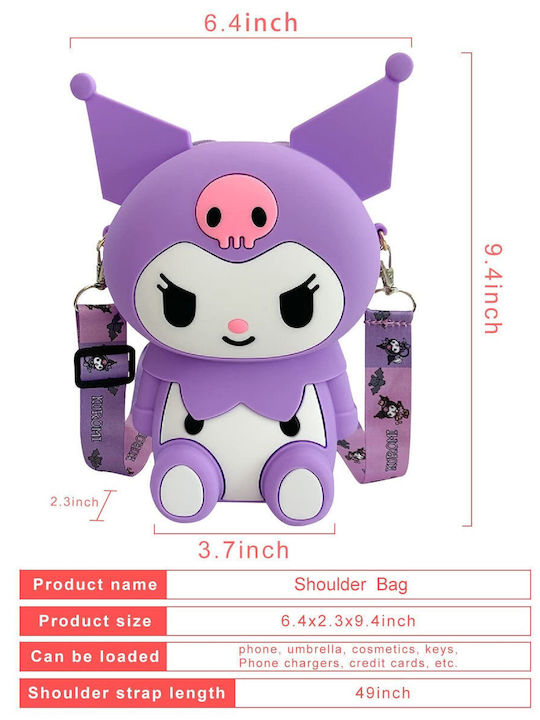 Sanrio Kinder Rucksack Umhängetasche Rosa 16cmx24cmcm