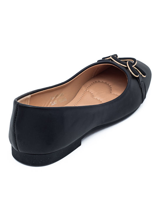 Voi & Noi Damen Ballerinas in Schwarz Farbe