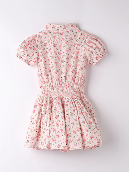 I Do Children's Floral Dress 4.831500 6077 Pink-Coral