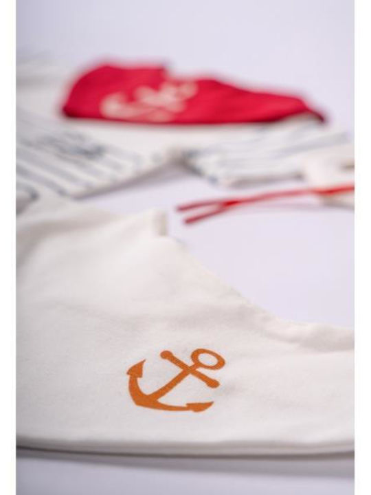 Hashtag Baby Bodysuit Set Short-Sleeved White 3pcs
