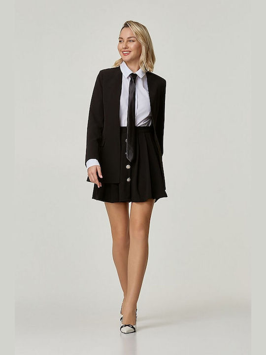 Lynne Damen Blazer Schwarz