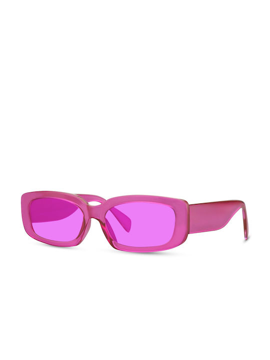 Solo-Solis Sonnenbrillen mit Rosa Rahmen und Fuchsie Linse NDL8089