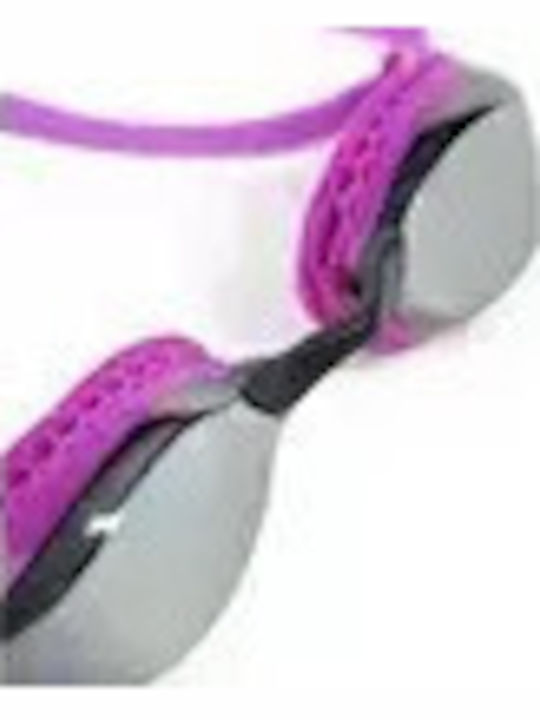 Γυαλια Κολυμβησης Arena Airspeed Mirror Racing Goggles Silver/purple 003151108 - Μωβ