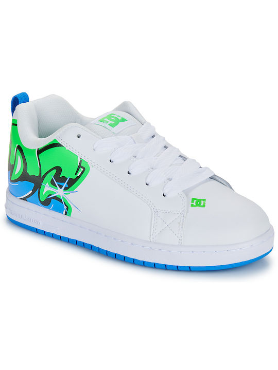 DC Court Graffik Sneakers White