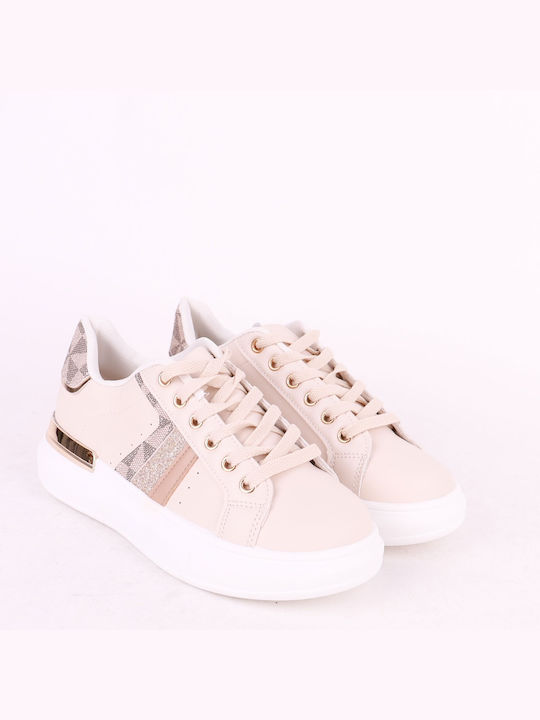 Plato Damen Sneakers Beige