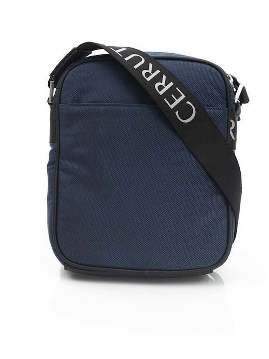 Leather Women's Bag Crossbody Navy Blue