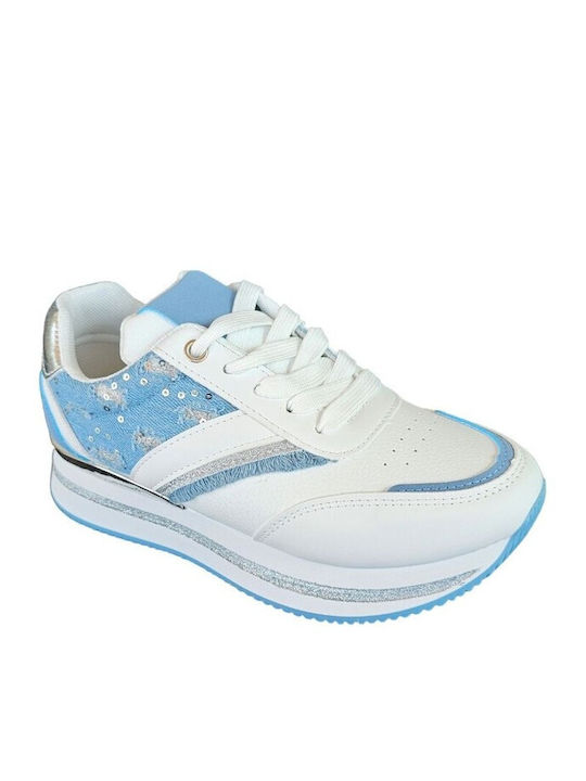 Jomix Damen Sneakers Blau