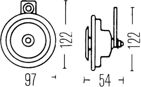 Hella Horn LKW 24V
