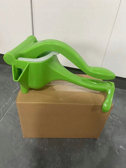 Handpresse Orange aus Kunststoff in Gelb Farbe