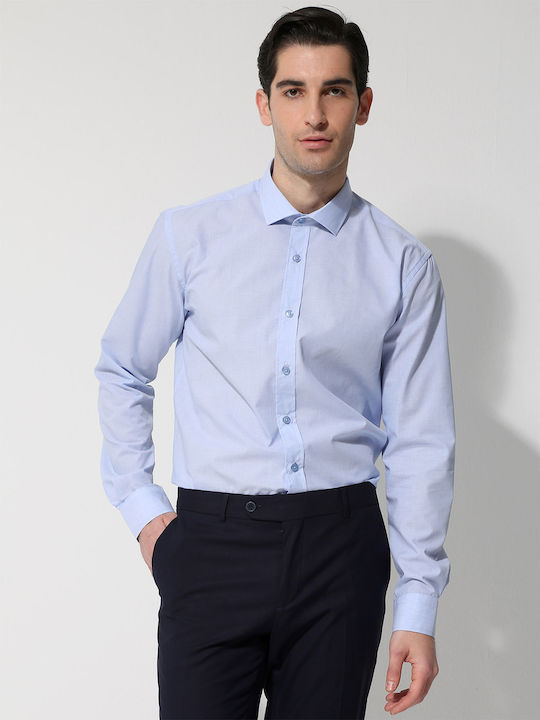Genaro Men's Shirt Light Blue - Silicon