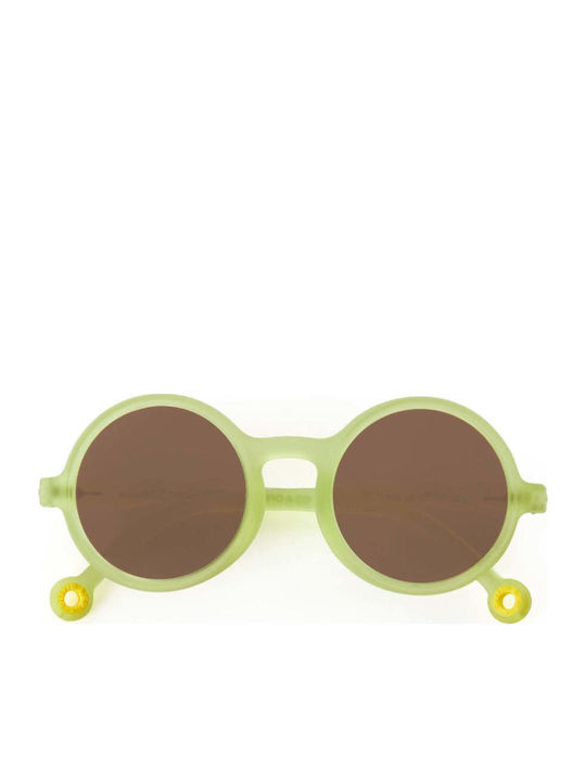 Olivio & Co. Детски слънчеви очила кръгли Цитрус Garden-lime Green 5-12 години (до 2 дози)