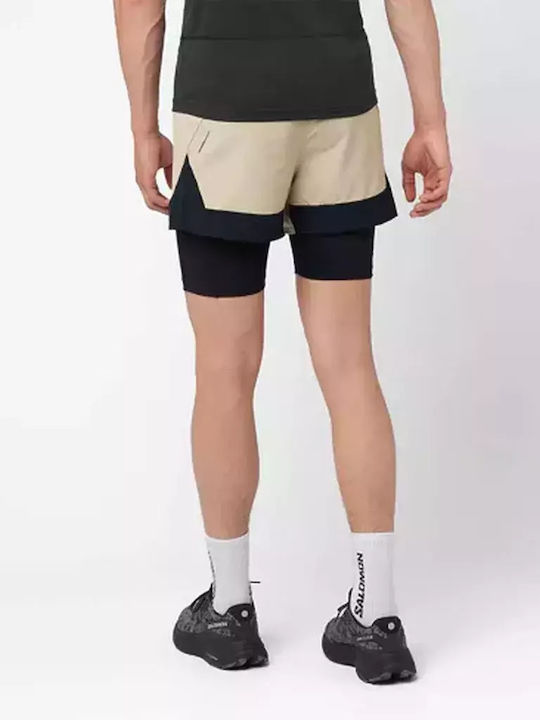 Salomon Cross 2in1 Men's Shorts White