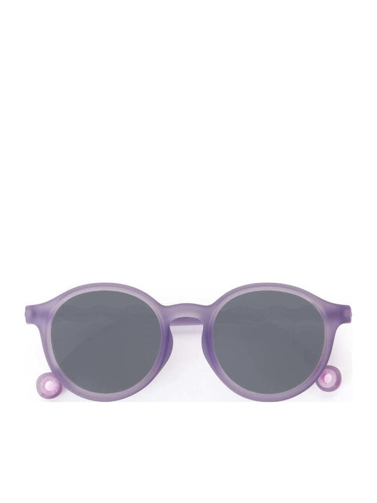 Olivio & Co. Children's Oval Coral Reef-purple Coral Sunglasses 5-12 Years (up to 2 doses)