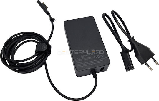 Laptop Charger 65W 15V 4A for Microsoft