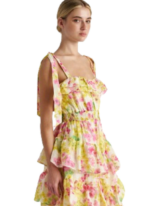 Summer Midi Dress for Wedding Christening Floral