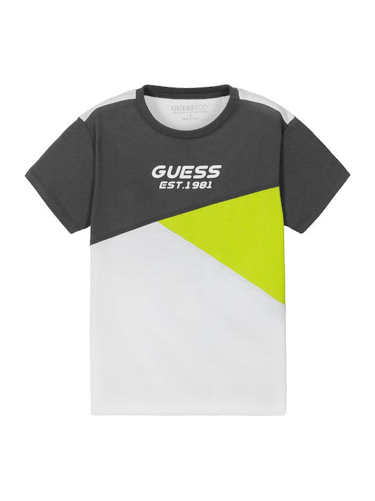 Guess Bluză pentru copii Cu mâneci scurte Multicolor