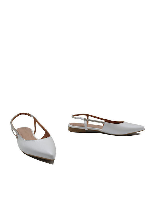 Damen Ballerinas in Weiß Farbe