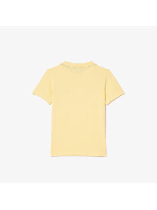 Lacoste Kinder-T-Shirt Gelb