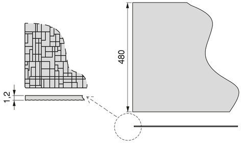 Emuca Household Accessories 20x20cm 223-8911521#GR 1pcs Emuca Household Accessories 20x20cm 223-8911521#GR 1pcs