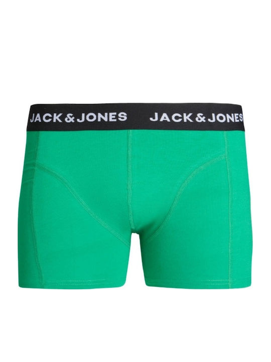 Παιδικα Εσωρουχα 3τμχ Μποξερακια Jack Jones Junior Πρασινο Αγορι 12250207 Πράσινο
