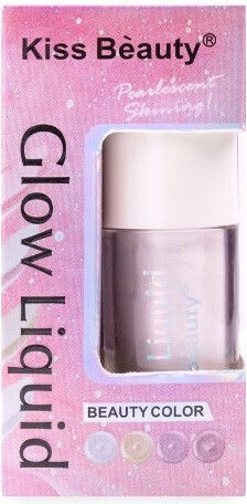 Iluminator Lichid, Kiss Beauty, Liquid Glow Highlight, 01, 4 Ml