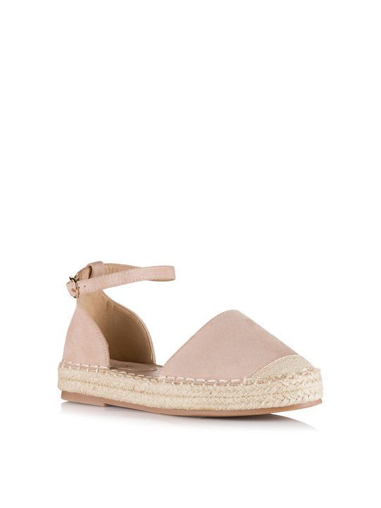 Seven Wildleder Damen Espadrilles in Rosa Farbe