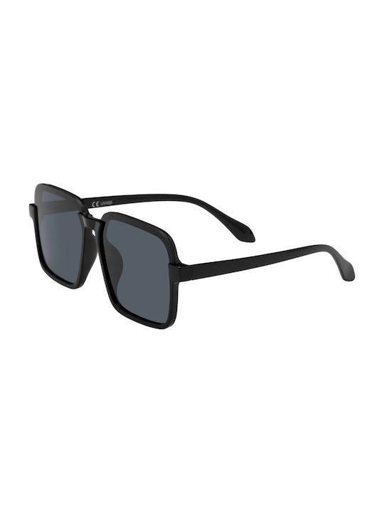 Sodrio Sunglasses with Black Plastic Frame and Black Lens 02-4532-5