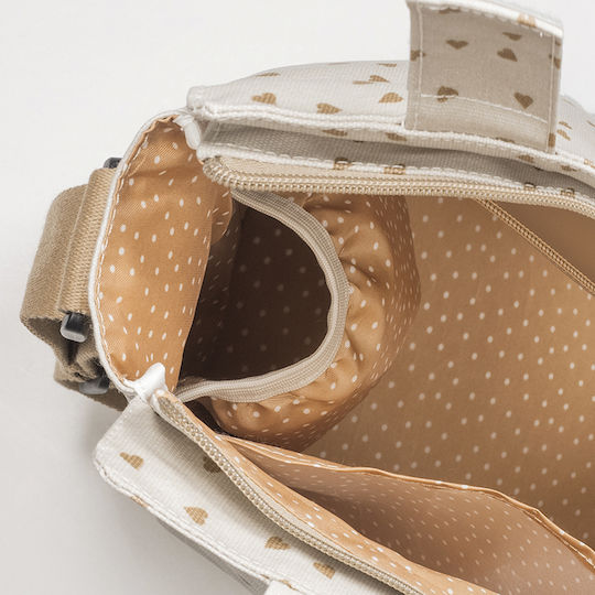 Poppy Cinnamon Hearts Changing Bag | Walking Mum 1120800321