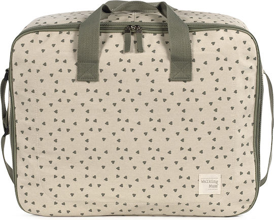 Maternity Suitcase Poppy Olive Hearts | Walking Mum 1120800348