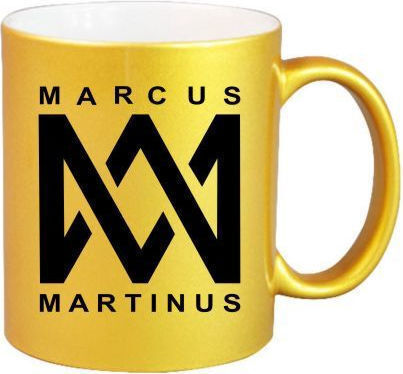 Marcus & Martinus Κούπα Κεραμική Κίτρινη 325ml