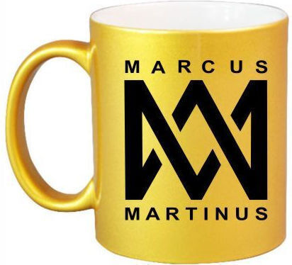 Marcus & Martinus Κούπα Κεραμική Κίτρινη 325ml