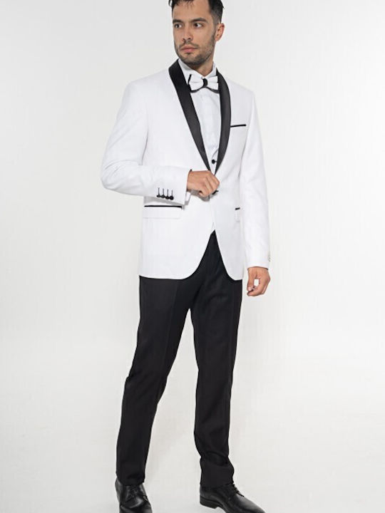 Men's Summer Suit White