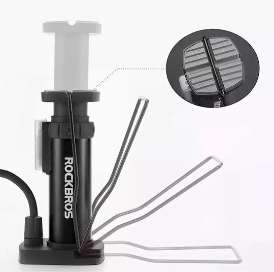 Rockbros HU-7016802870386 Pump Air Pump Foot with Manometer