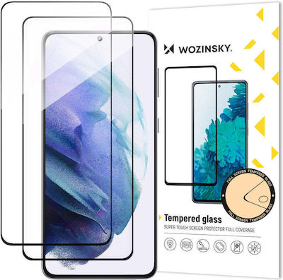 Wozinsky Full Glue Full Face Tempered Glass 1pcs Black (Galaxy S23)