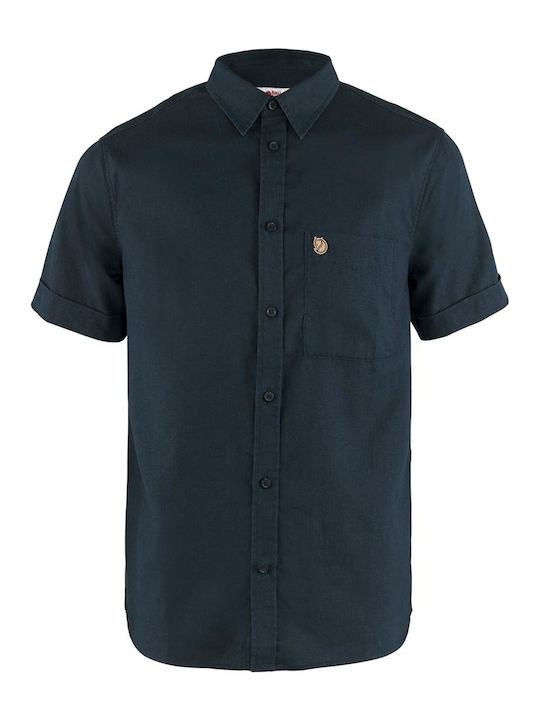 Short-sleeved Shirt Navy Blue
