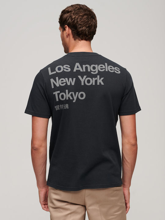 Superdry M D1 Sdcd Core Тениска Тъмносин