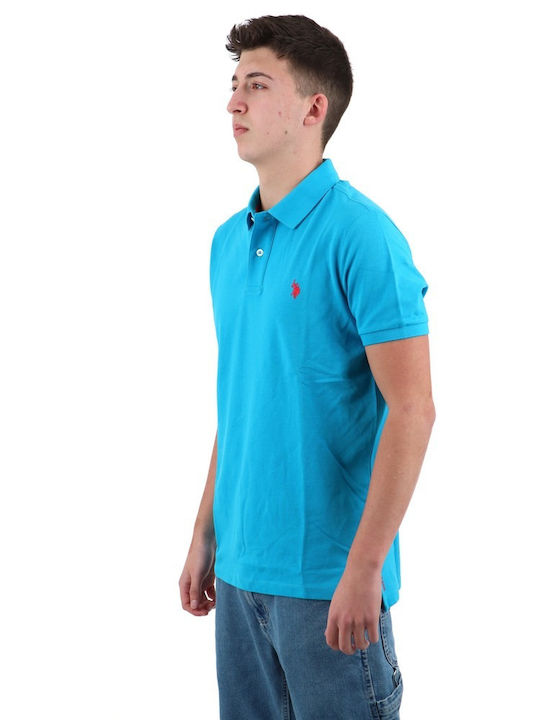 U.S. Polo Assn. Herren Shirt Hellblau