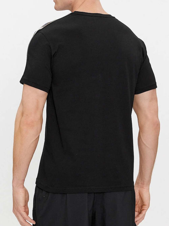 Emporio Armani Ανδρικό T-shirt Κοντομάνικο Nero