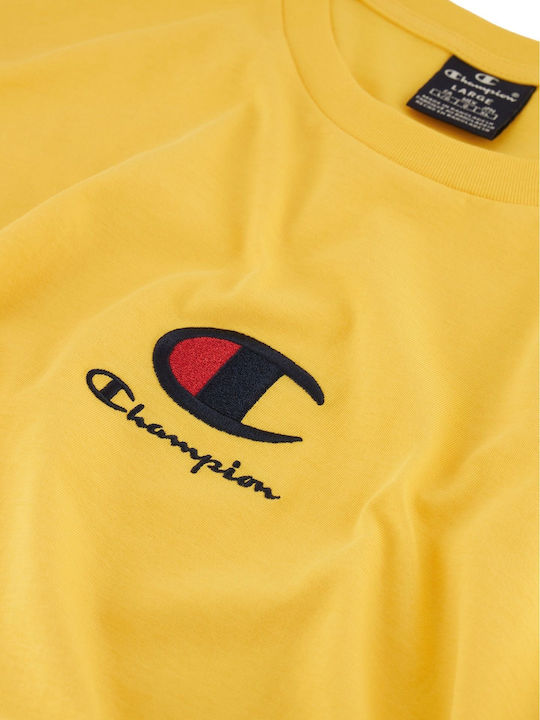 Crewneck T-shirt Κίτρινο