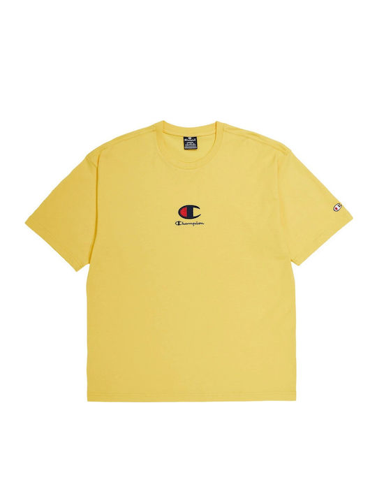 Crewneck T-shirt Κίτρινο