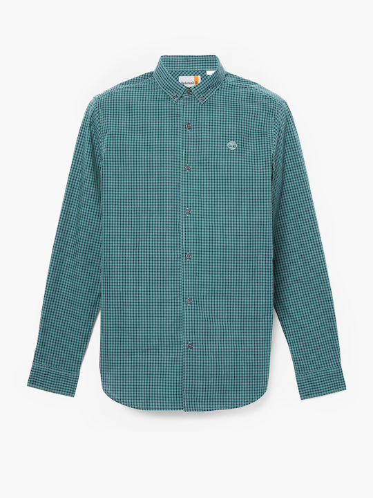 Men's Shirts A2bq5 Green Cotton Timberland