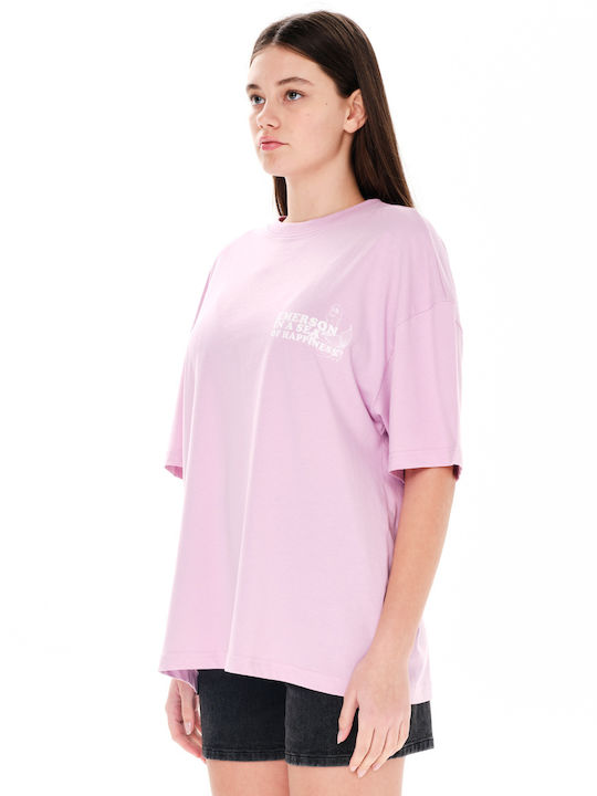 Emerson Damen T-Shirt Rosa
