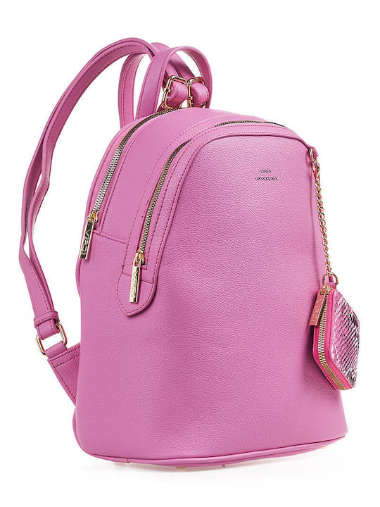 Verde Damen Tasche Rucksack Rosa