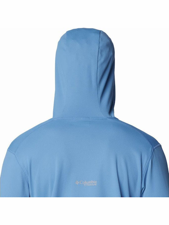 Sweatshirt with Hood Blue