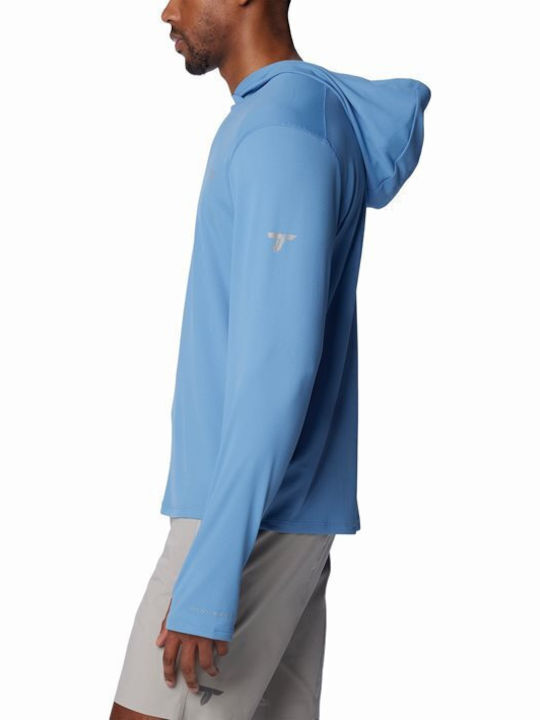 Sweatshirt with Hood Blue