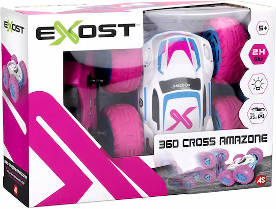 Toy Candle Cross Amazone Led Remote-Controlled Car for 5+ Years Pink Exost