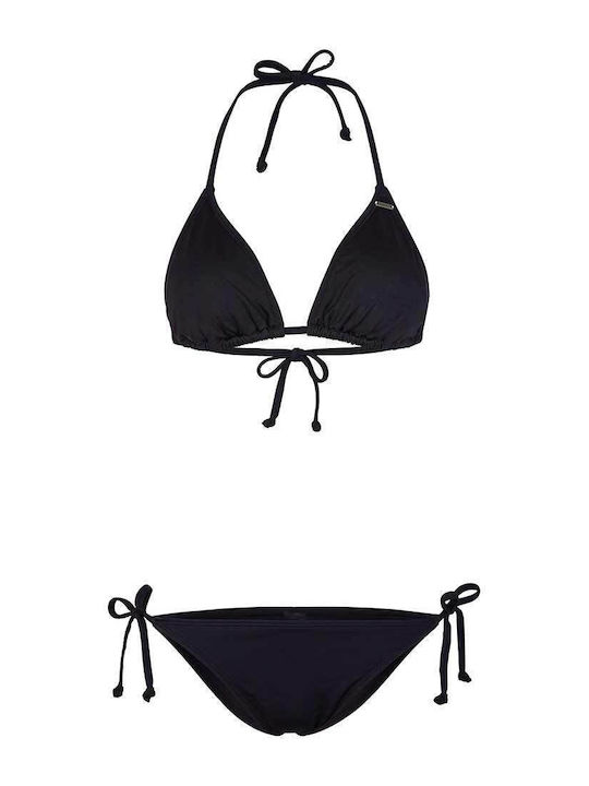 Set Bikini Τριγωνάκι Μαυρο