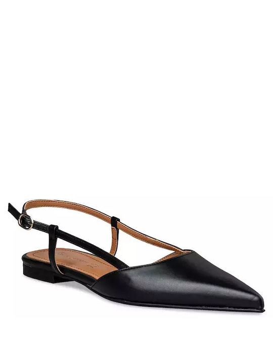 Envie Shoes Damen Ballerinas Slingback in Schwarz Farbe