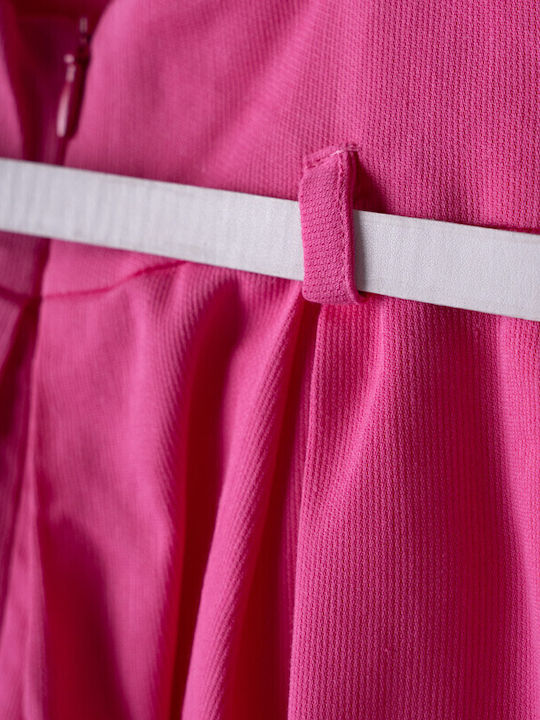 Children's Dress Sleeveless Fuchsia