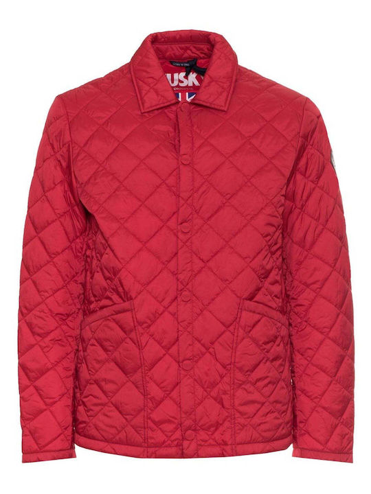 Husky Herren Winter Jacke Lässig Rot